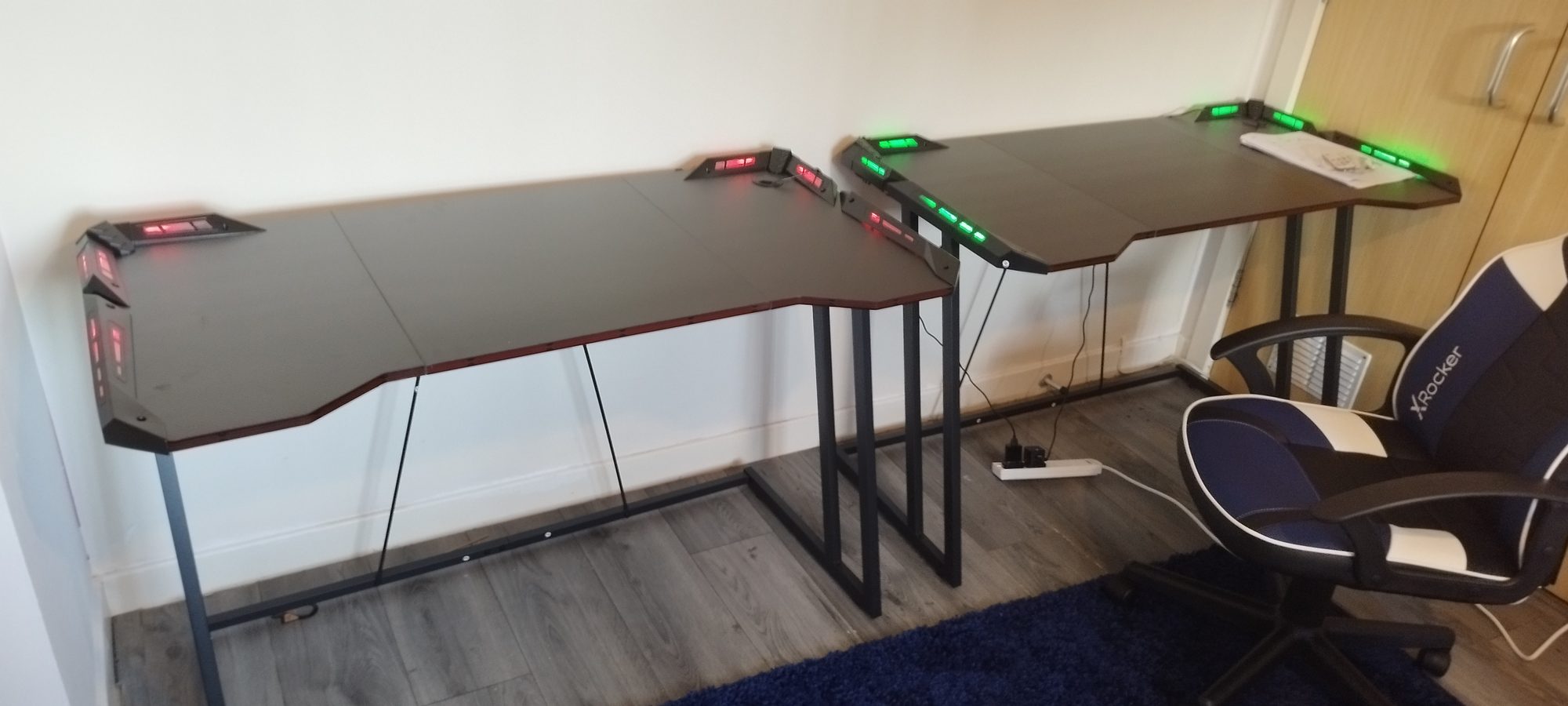 RGB gaming desks